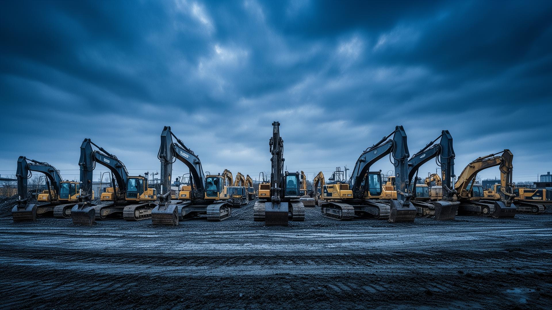 Heavy equipment fleet